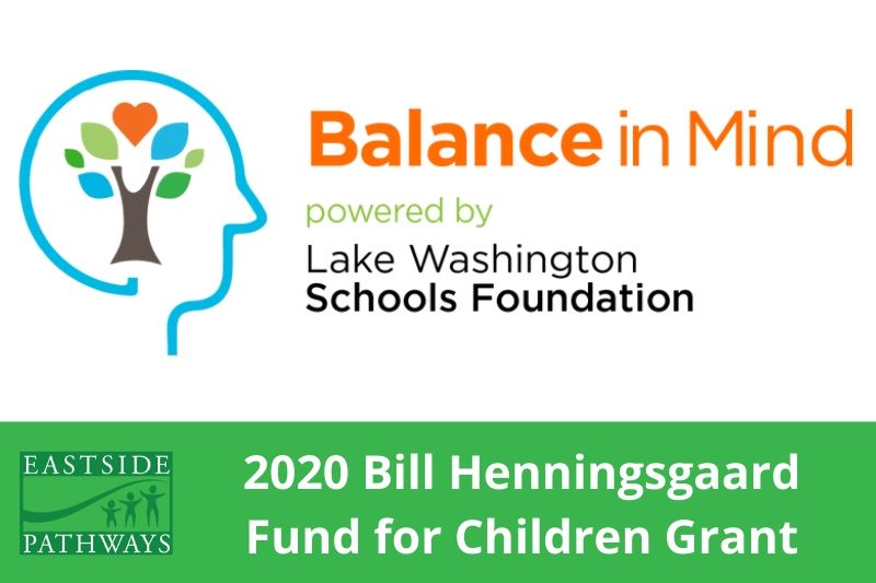 Lake Washington Schools Foundation Awarded the 2020 Bill Henningsgaard Fund for Children Grant